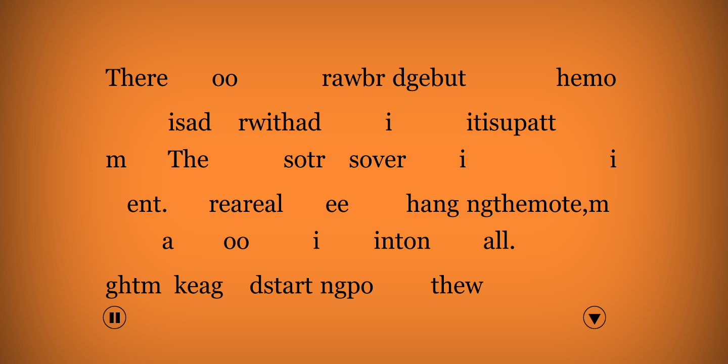 A Familiar Fairytale Screenshot Orange