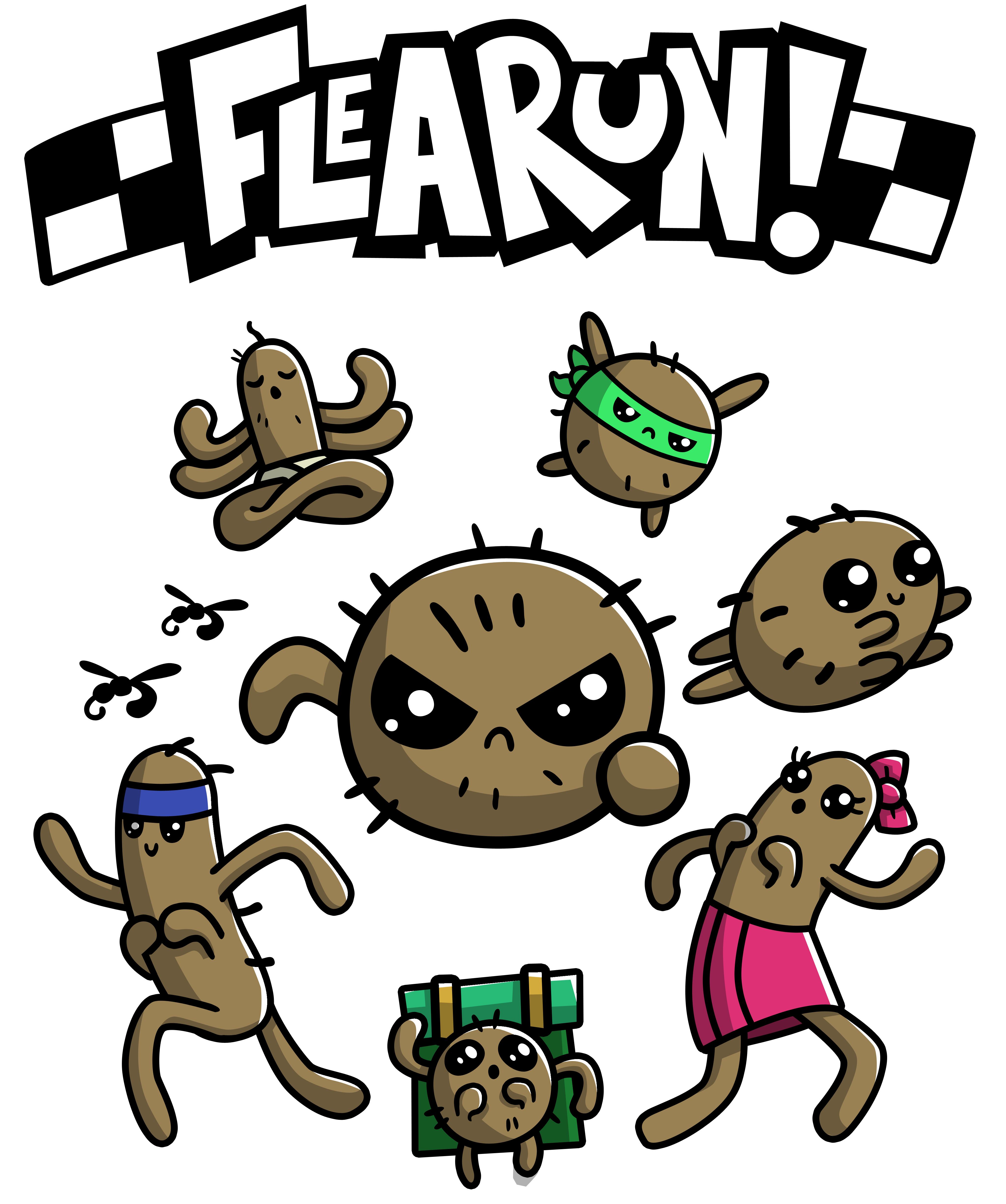 FLEARUN! characters