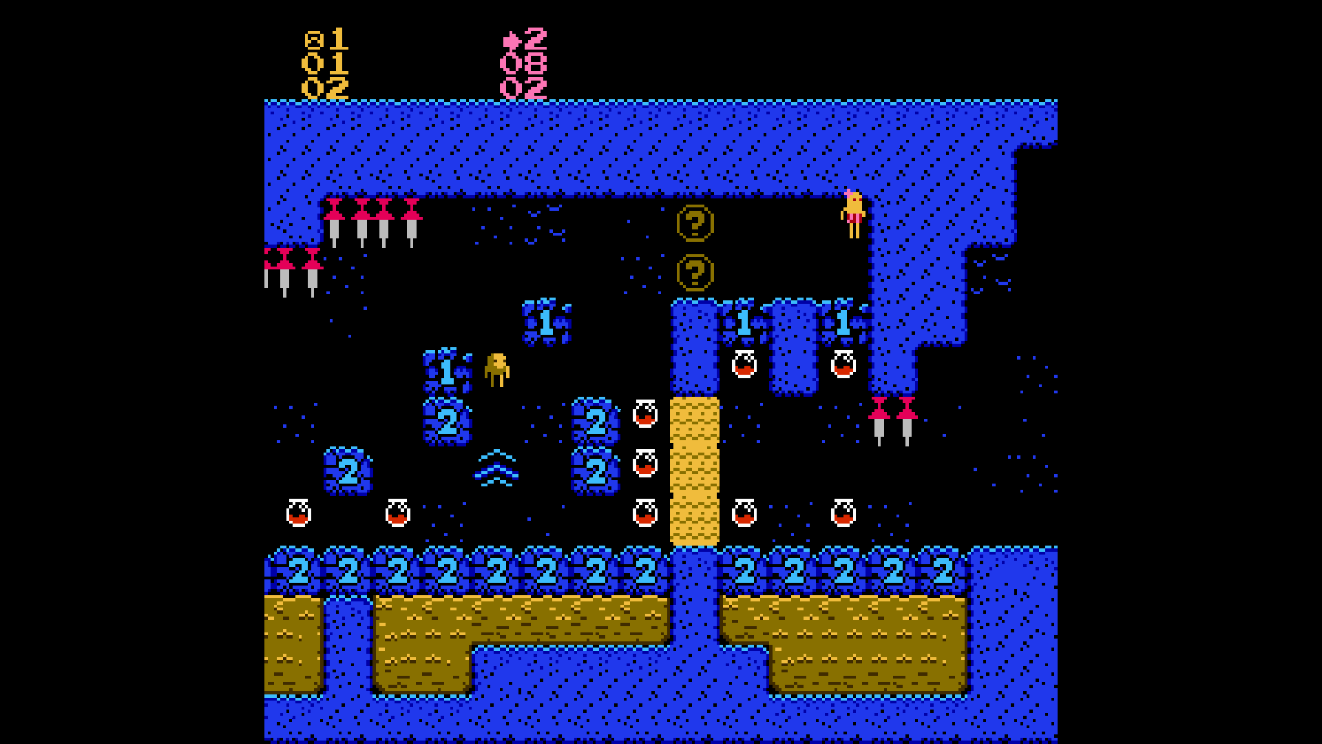FLEARUN! NES screenshot 1