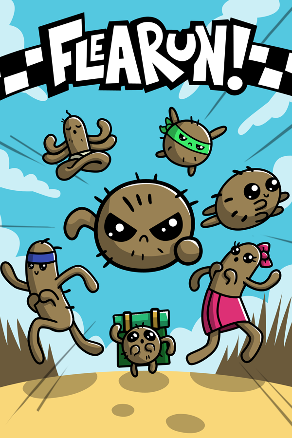 FLEARUN! key art