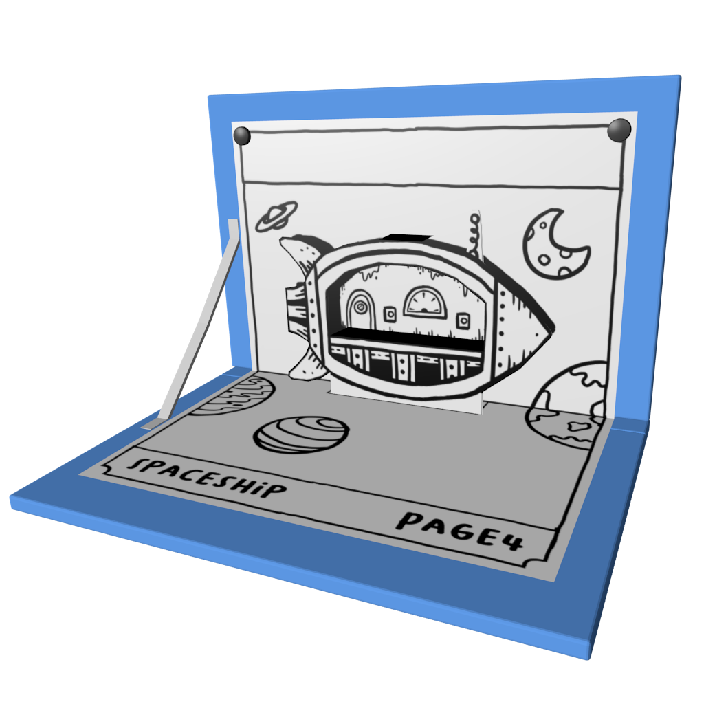 Spaceship Render Variant