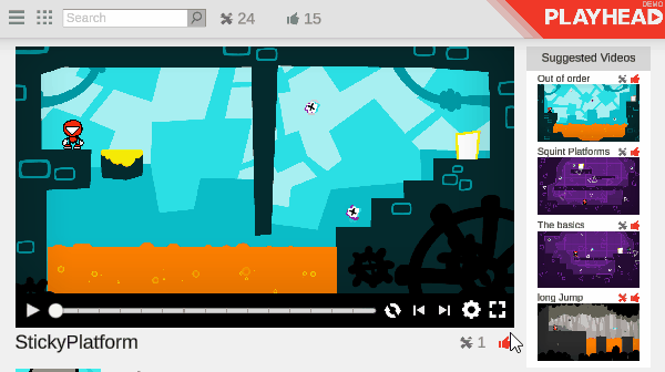 PlayHead Sticky Gameplay